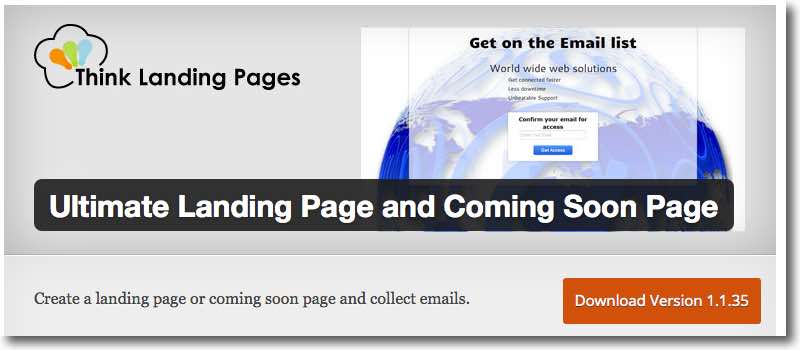 Option 3 - best free Landing Page plugins