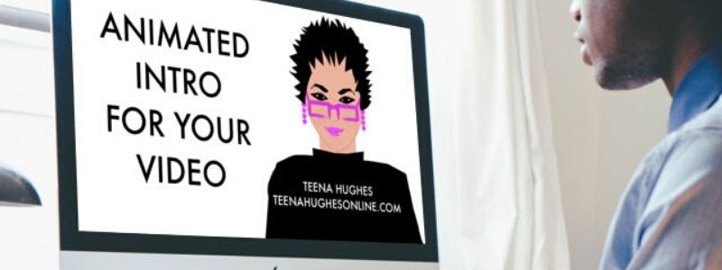 Teena Hughes Online How to create an animated Intro using Keynote - for  YouTube videos - Teena Hughes Online